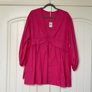 Free People Pink Mini Dress